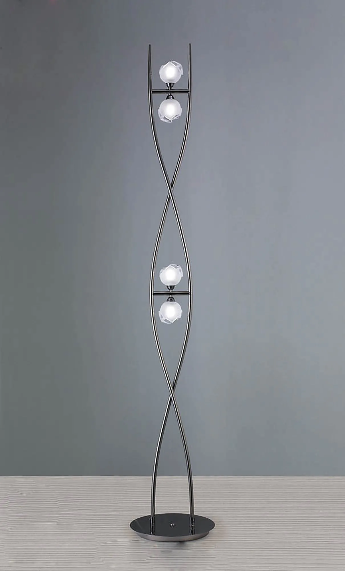 Fragma Black Chrome Floor Lamps Mantra Multi Head Floor Lamps Fragma Black Chrome Floor Lamps Mantra Multi Head Floor Lamps